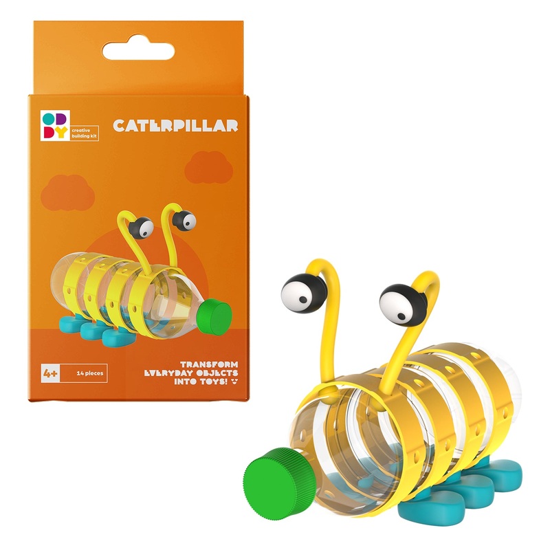 Oddy Mini Caterpillar 14 Piece Building Kit