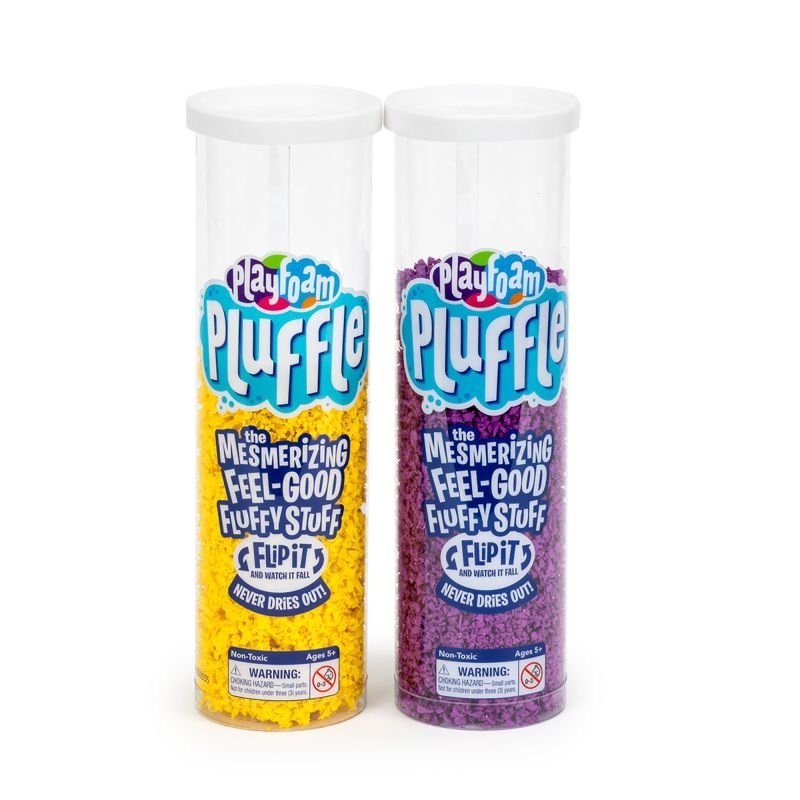 Playfoam Pluffle Yellow & Purple 2-Pack