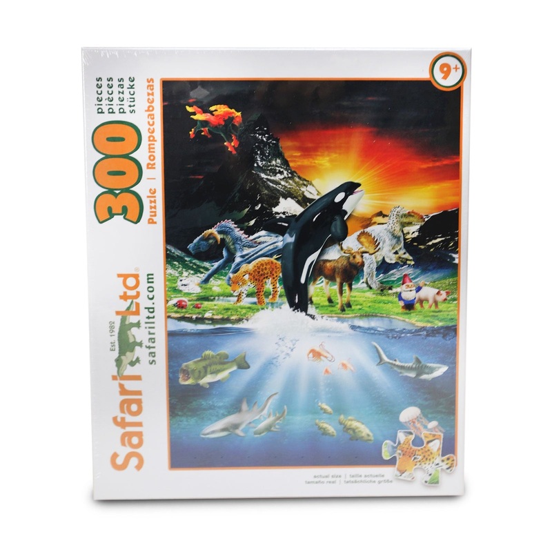Safari Ltd 300 pc 18 x 24" Puzzle