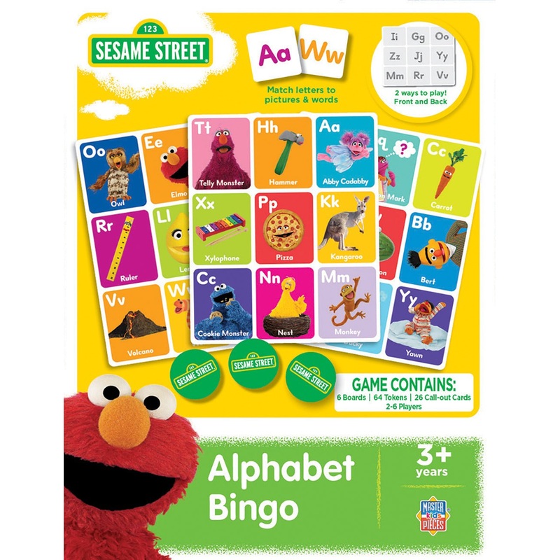 Sesame Street - Alphabet Bingo