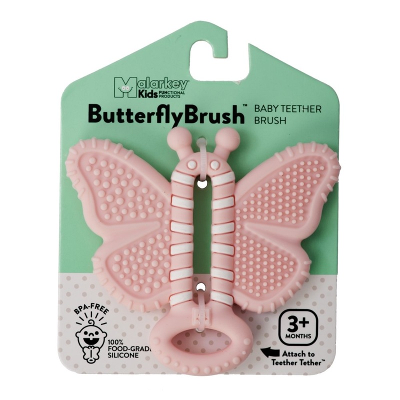 Tooth Brush Teether - Butterfly Brush
