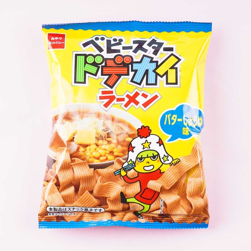 Baby Star Dodekai Ramen Snacks - Butter Soy Sauce