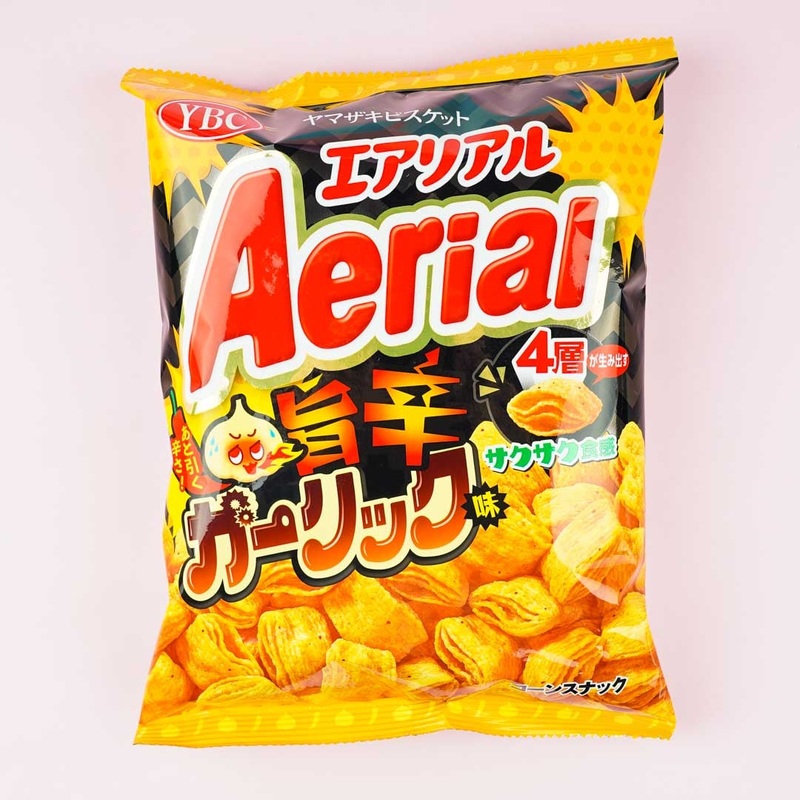 Aerial Corn Snacks - Spicy Garlic