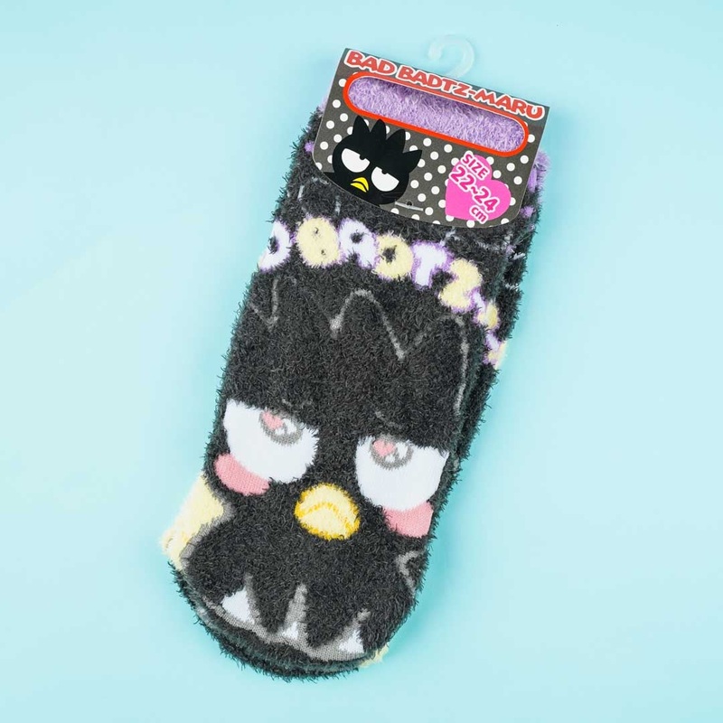 Bad Badtz Maru Fluffy Room Socks