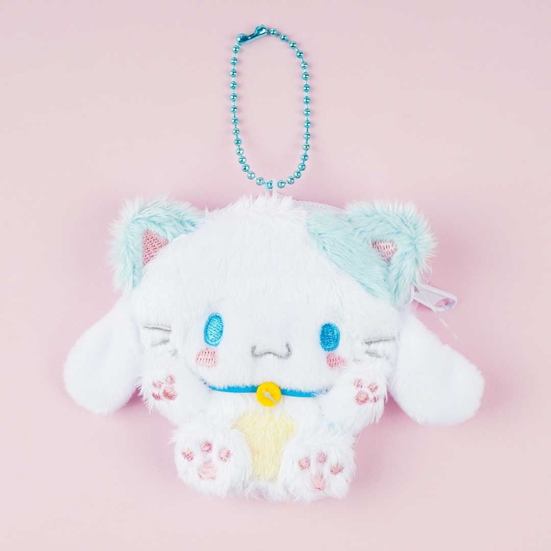 Cinnamoroll Happy Cat Plushie Coin Purse & Bag Charm