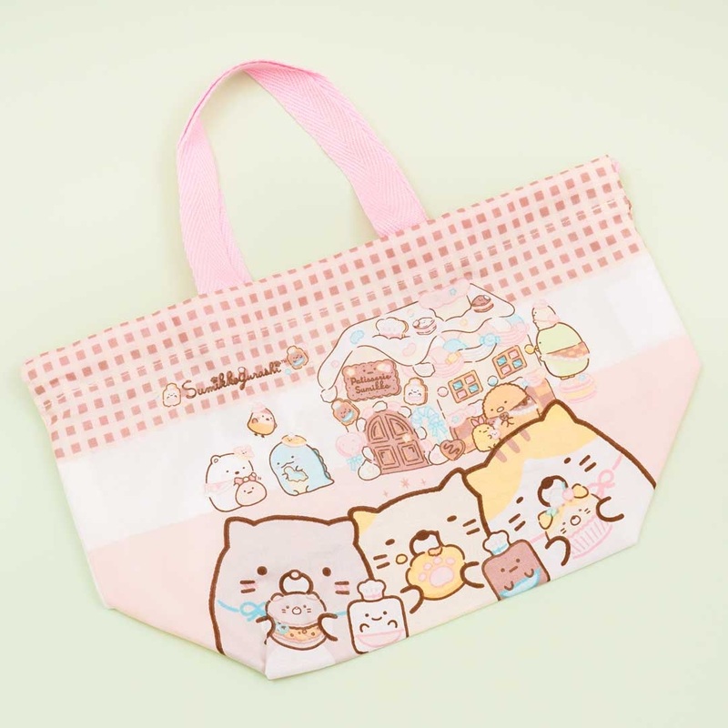 Sumikko Gurashi Gingerbread House Drawstring Lunch Bag