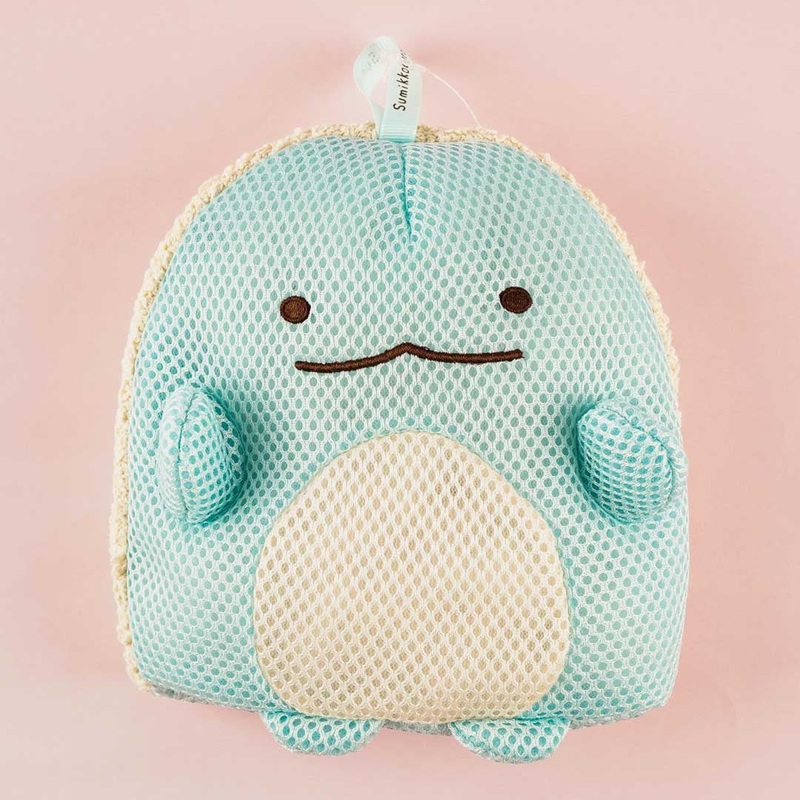 Sumikko Gurashi Puppet Bath Sponge - Tokage