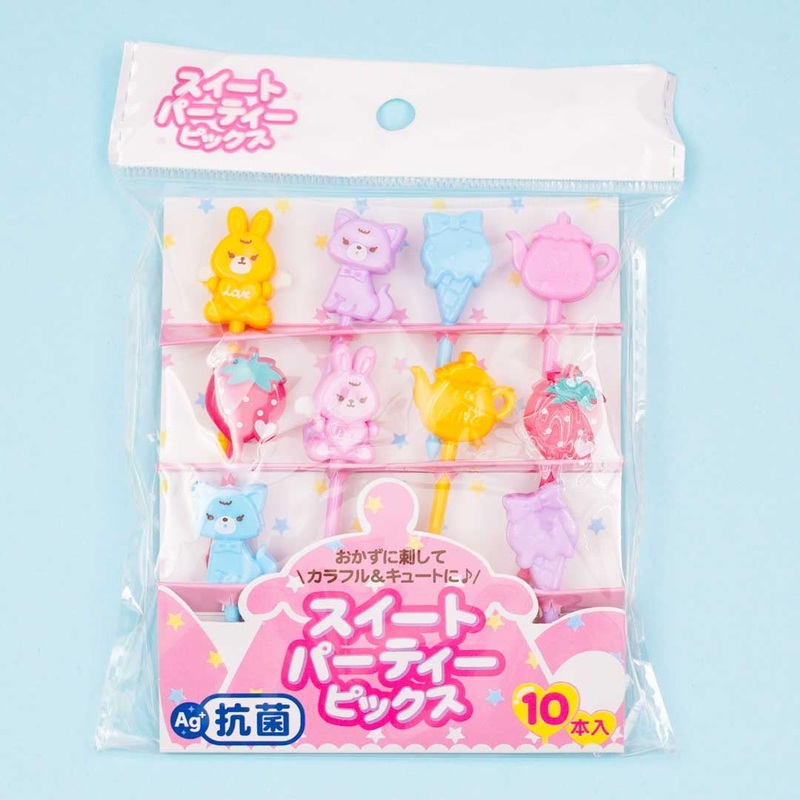 Sweet Animal Tea Party Food Picks