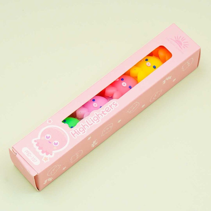 Blushing Octopus Stackable Highlighter Set - 6 pcs