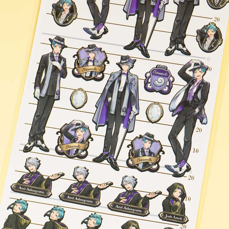 Twisted Wonderland 4 Size Sticker Sheet - Octavinelle