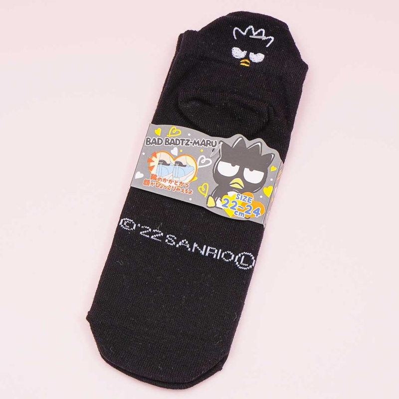Bad Badtz Maru Embroidered Heel Socks