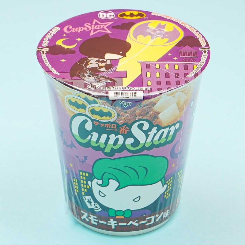 Batman x CupStar Smoky Bacon Instant Ramen Cup