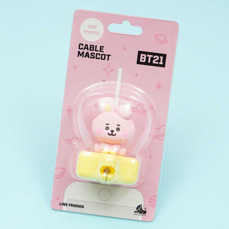 BT21 LINE FRIENDS Cable Mascot - COOKY