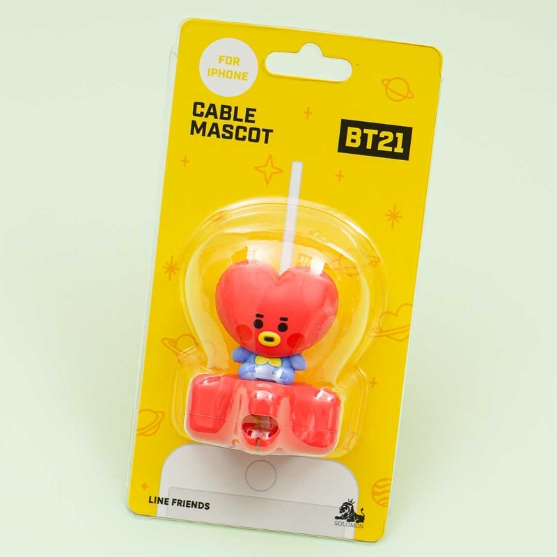 BT21 LINE FRIENDS Cable Mascot - TATA