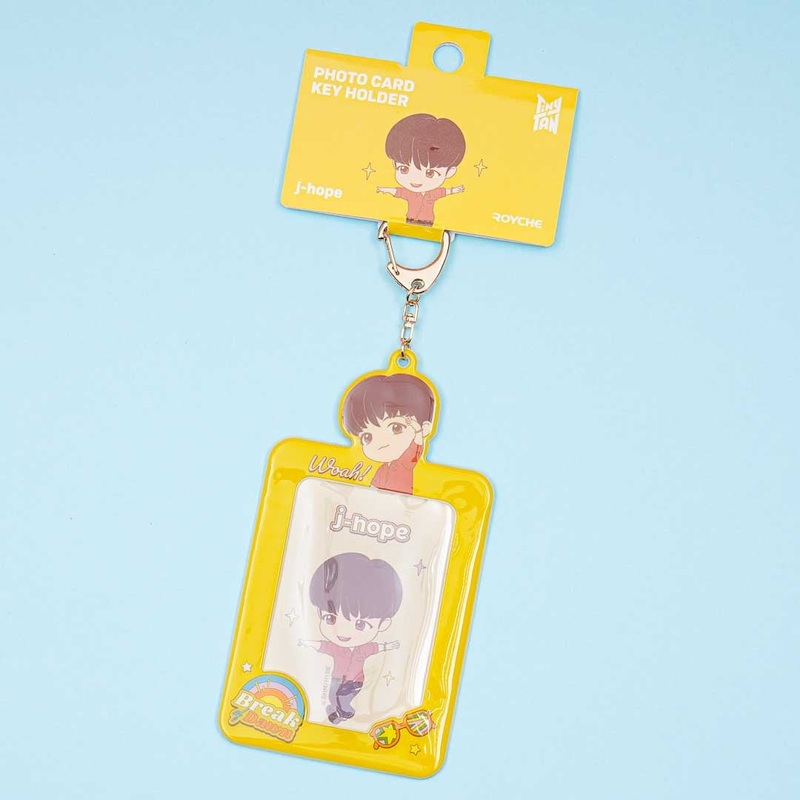 BTS TinyTAN Photo Card Key Holder - j-hope
