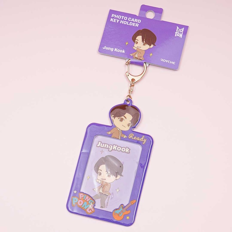BTS TinyTAN Photo Card Key Holder - Jung Kook