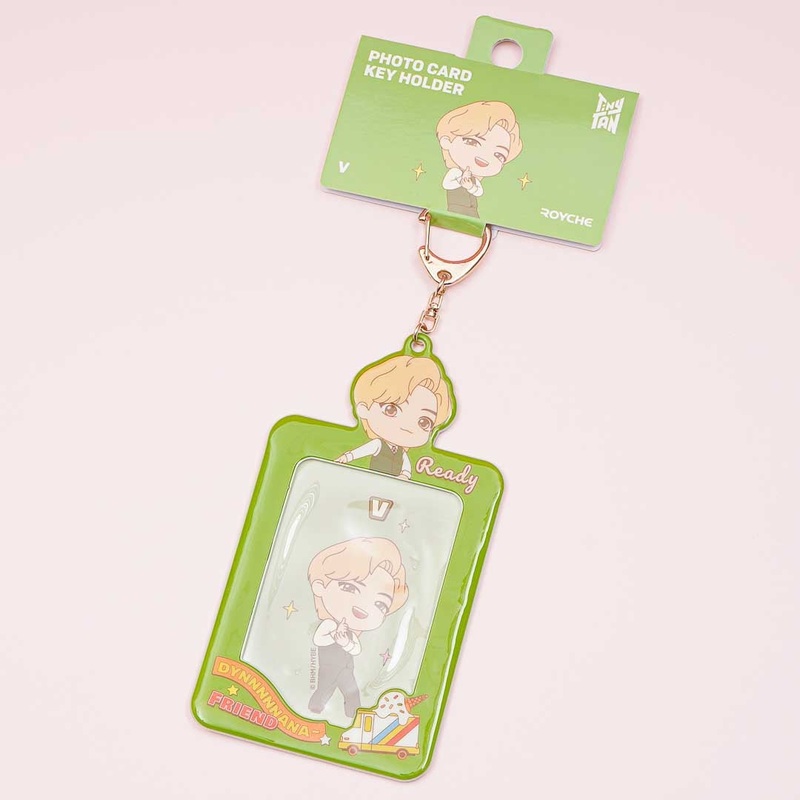BTS TinyTAN Photo Card Key Holder - V