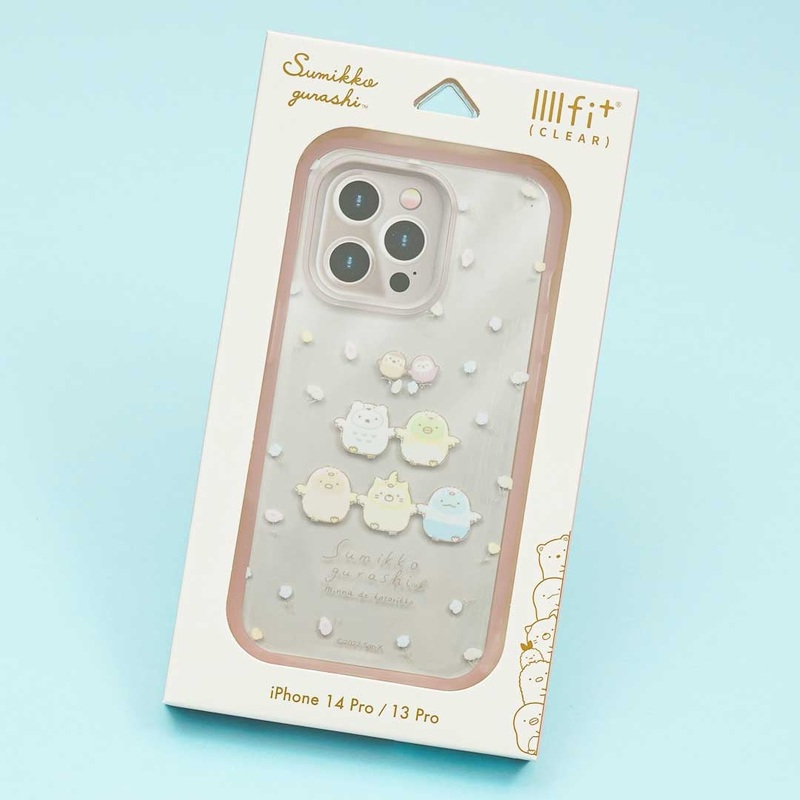 Sumikko Gurashi Owl Fun IIIIfit Clear Phone Case for iPhone 14 Pro / 13 Pro