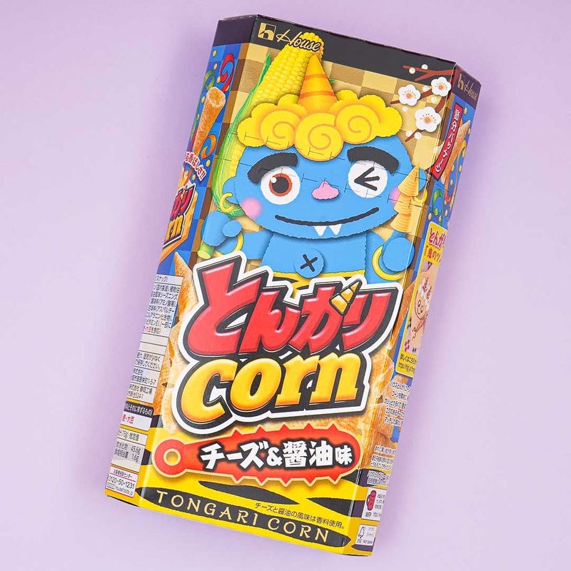 Tongari Corn Snacks - Cheese & Soy Sauce