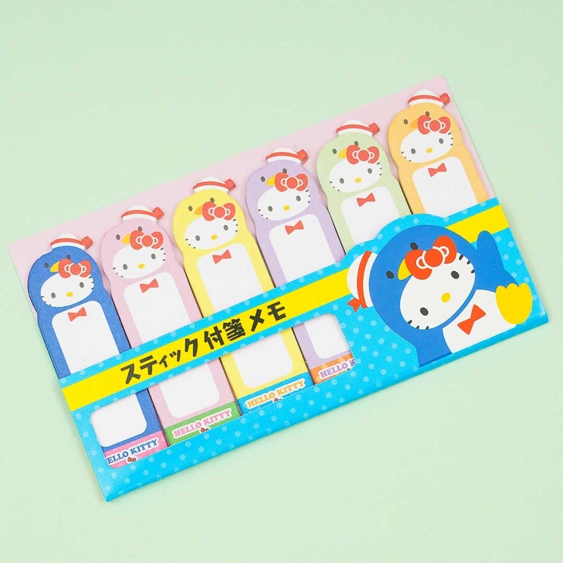 Tuxedosam x Hello Kitty Sticky Notes Set