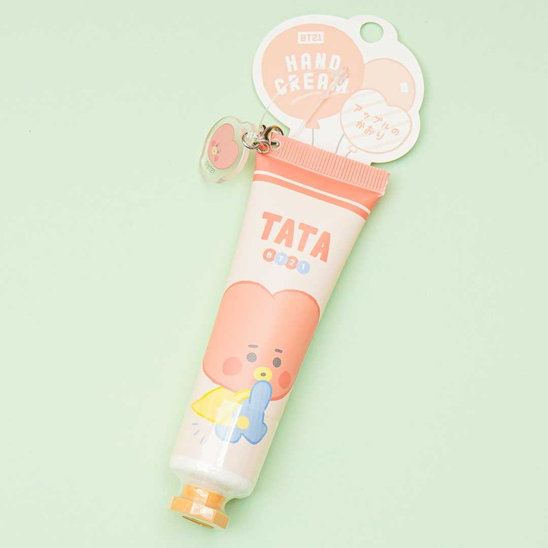 BT21 Hand Cream With Charm - TATA / Apple