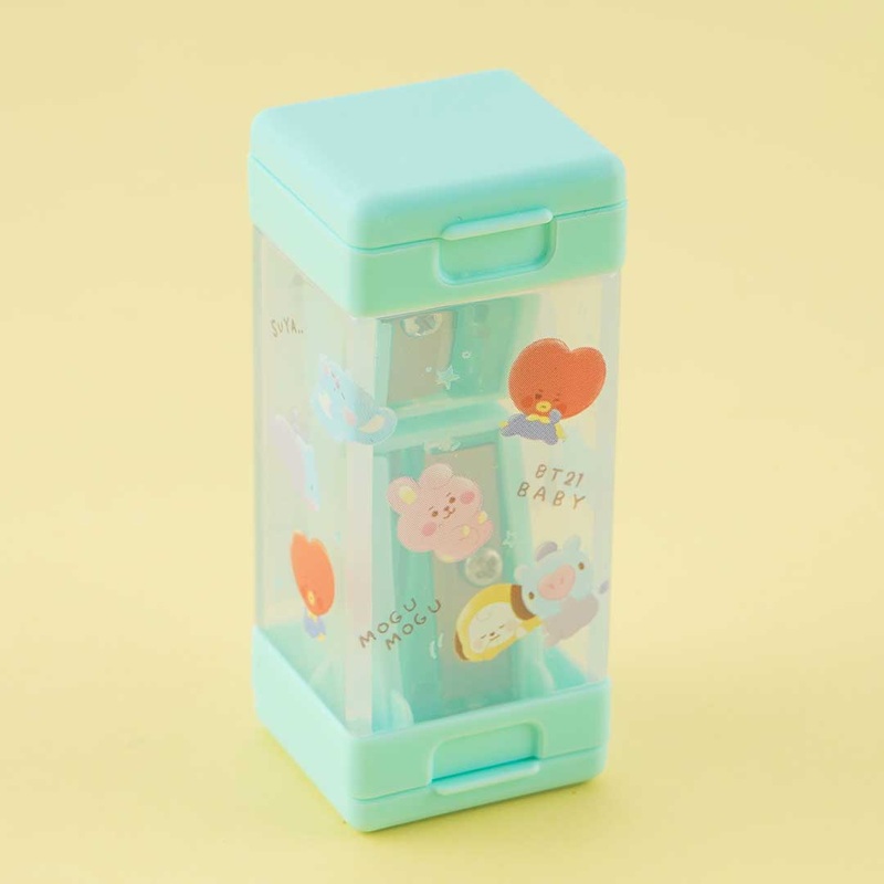 BT21 Slim Twin Pencil Sharpener