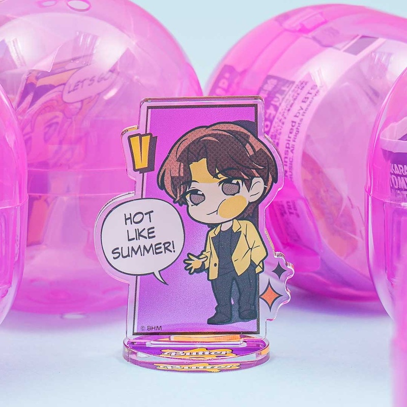 BTS TinyTAN Butter Acrylic Stand Gachapon