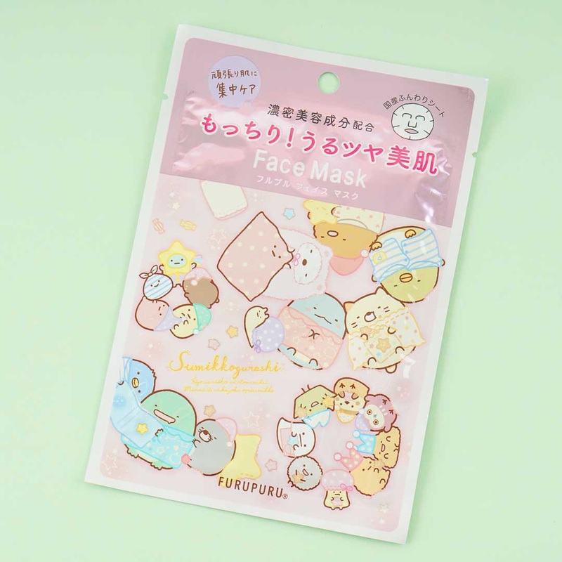 Sumikko Gurashi Sleepover Full Pull Beauty Face Mask