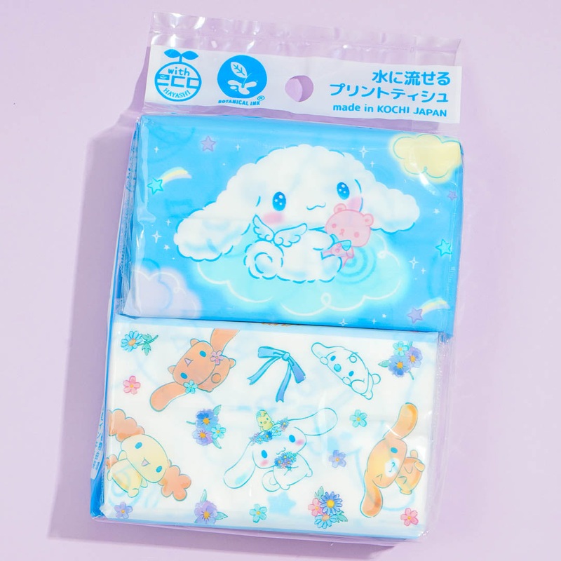 Cinnamoroll Cloudy Sky Pocket Tissue - 4pcs