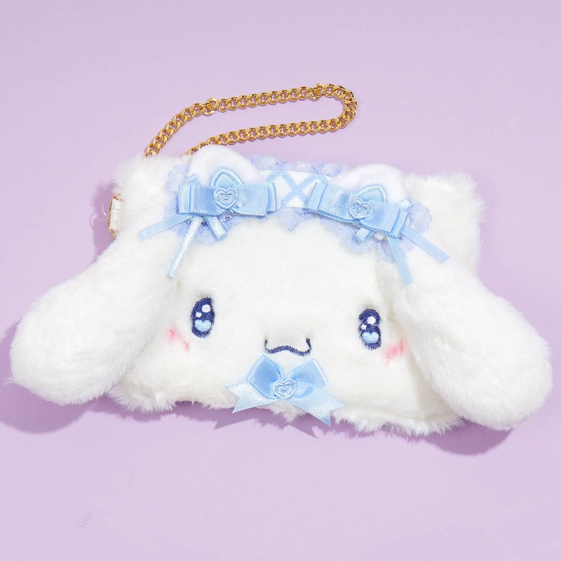 Cinnamoroll Dream Ribbon Fluffy Card Holder