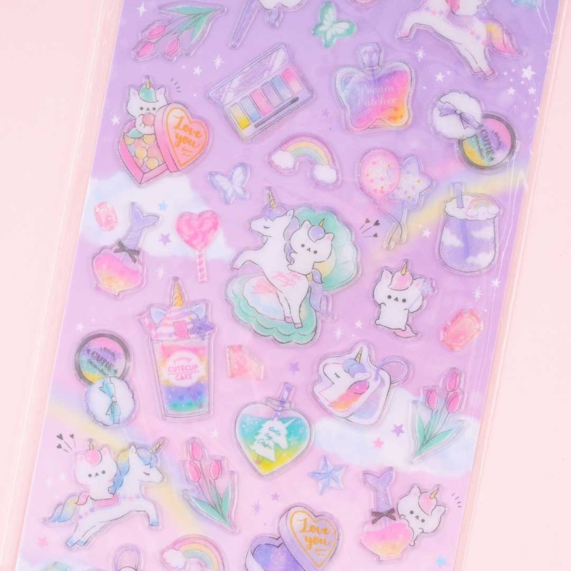 Unicorn Room Sticker Sheet