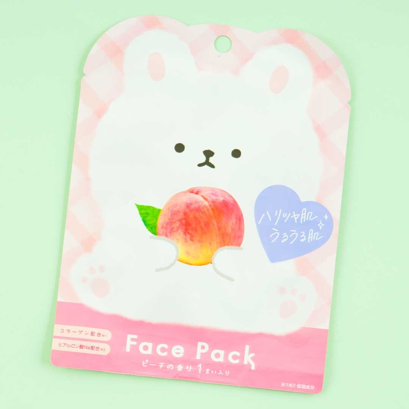 Animal Face Pack - Peach