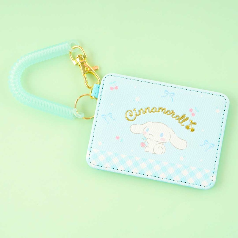 Cinnamoroll Cherries & Bows Pass Case