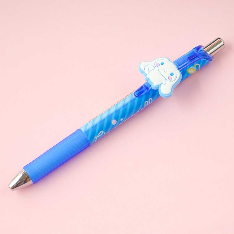 Cinnamoroll Gel Pen With Charm - Blue