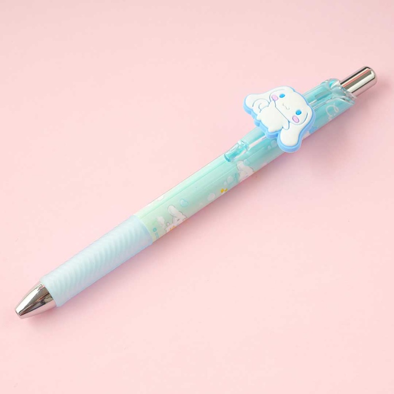 Cinnamoroll Gel Pen With Charm - Light Blue