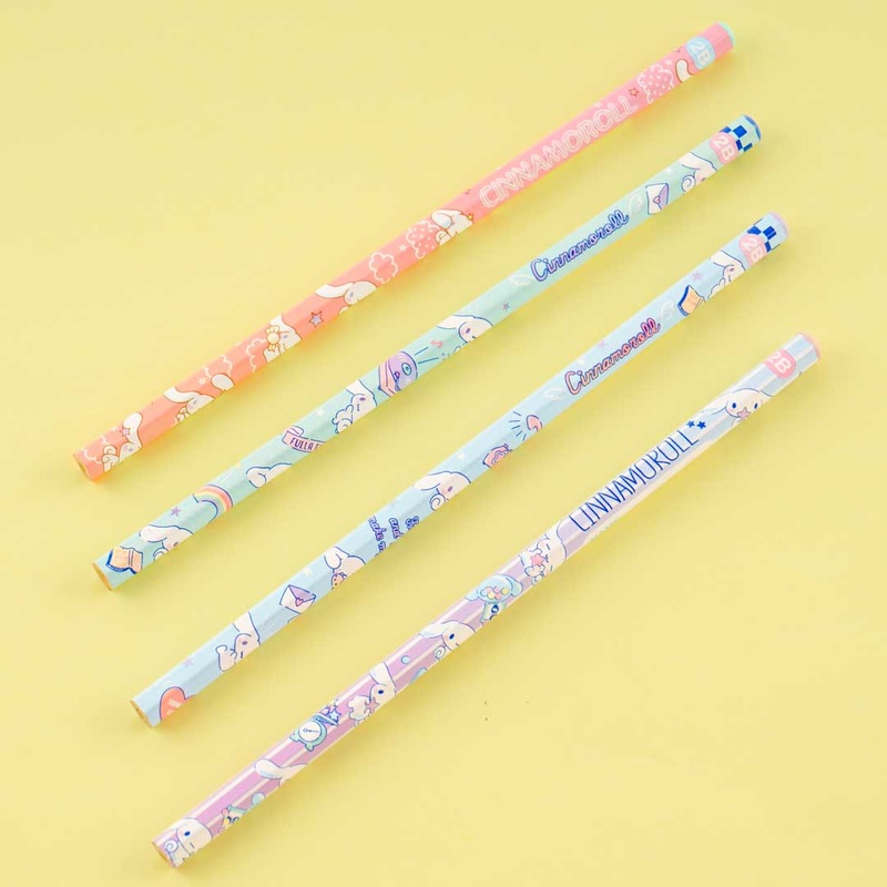 Cinnamoroll Pastel Dreams 2B Pencil Set - 4 pcs