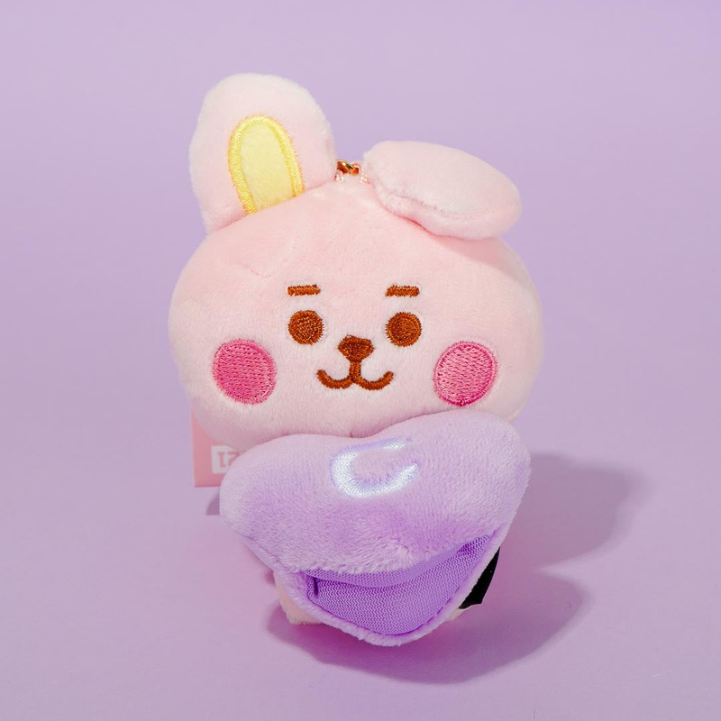 BT21 Baby Plushie Reel Key Holder - COOKY