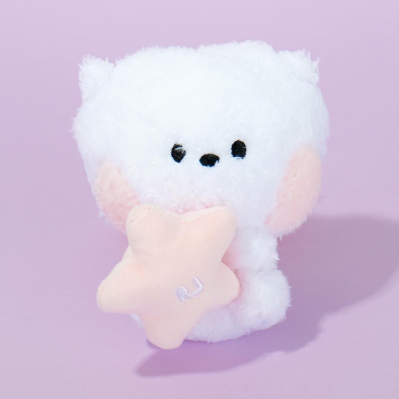 BT21 Minini Plushie Keychain - RJ