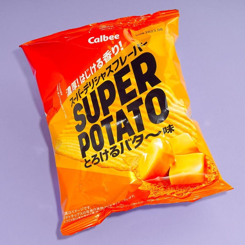 Calbee Super Potato Chips - Melting Butter