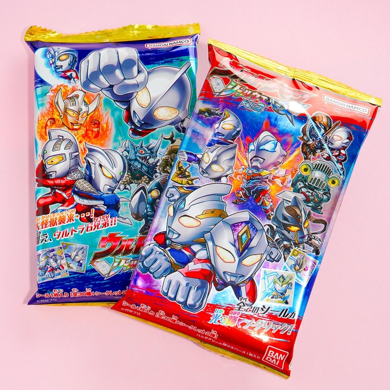 Ultraman Ultra Heroes Vol. 2 Wafer With Sticker
