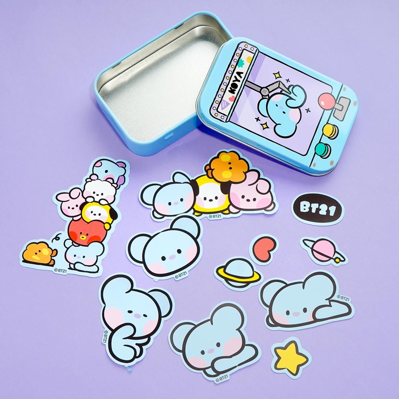 BT21 Minini Tin Case Sticker Set - Koya