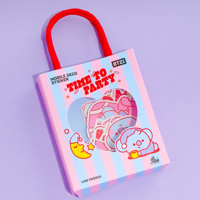 BT21 Time To Party Stickers - Koya