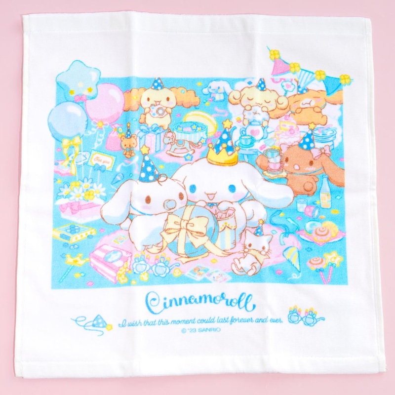 Cinnamoroll Party Time Face Towel
