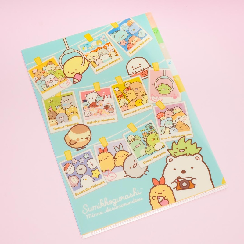 Sumikko Gurashi Memories A4 Index Folder