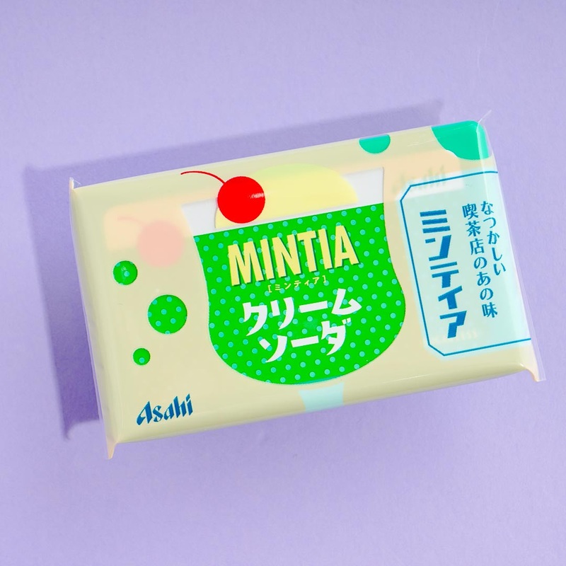 Asahi Mintia Retro Pop Mints - Creamy Melon Soda