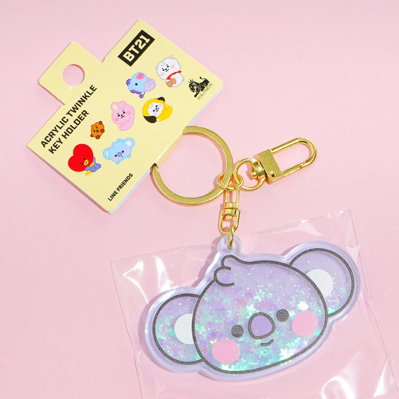 BT21 Acrylic Twinkle Key Holder - KOYA
