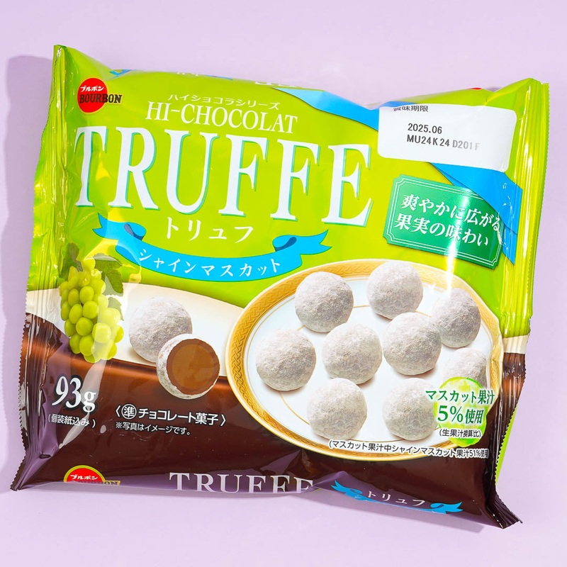 Bourbon Truffe Truffle Chocolate - Shine Muscat