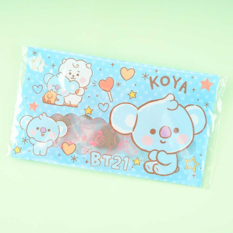 BT21 File Case Chocolate - KOYA