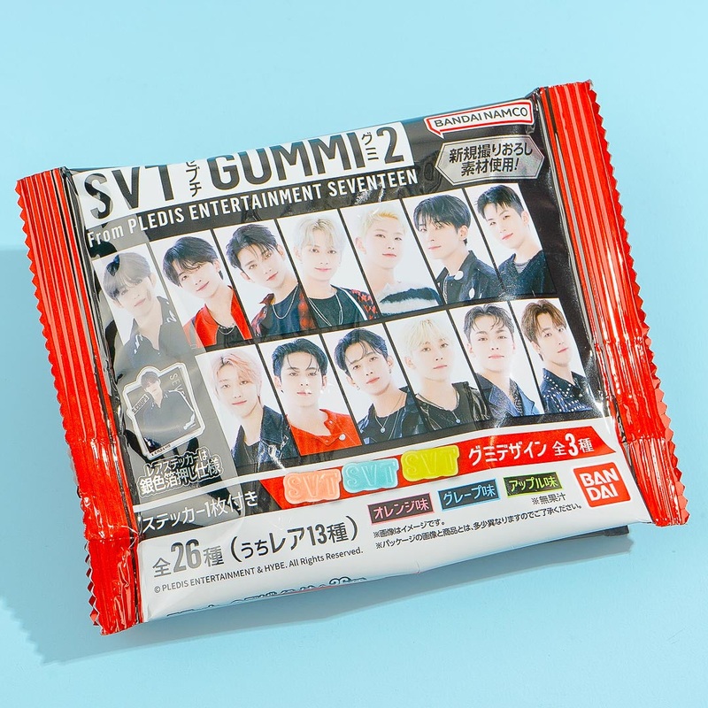 Bandai SVT GUMMI 2 Gummy Candy With Sticker