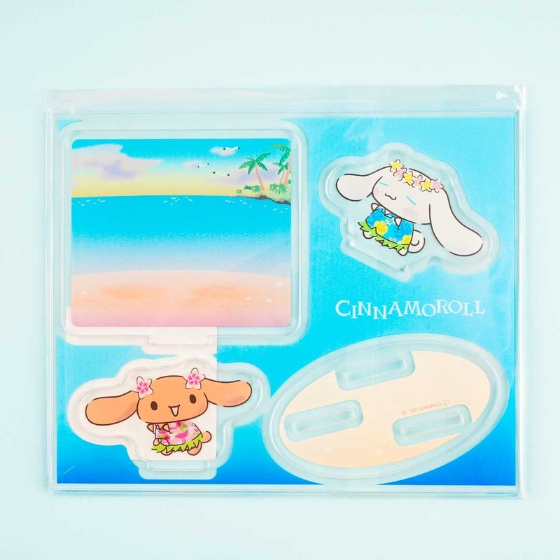 Cinnamoroll & Mocha Summer Vacation Acrylic Standee